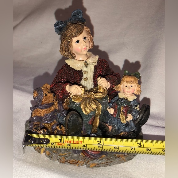 BOYDS BEAR YESTERDAYS CHILD DOLLSTONE KAREN WILSON MOTHERS PRESENT - Picture 9 of 10